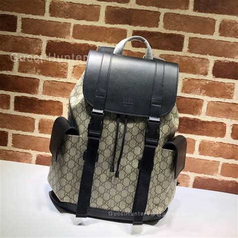 fake gucci gg supreme backpack|gucci gg supreme canvas backpack.